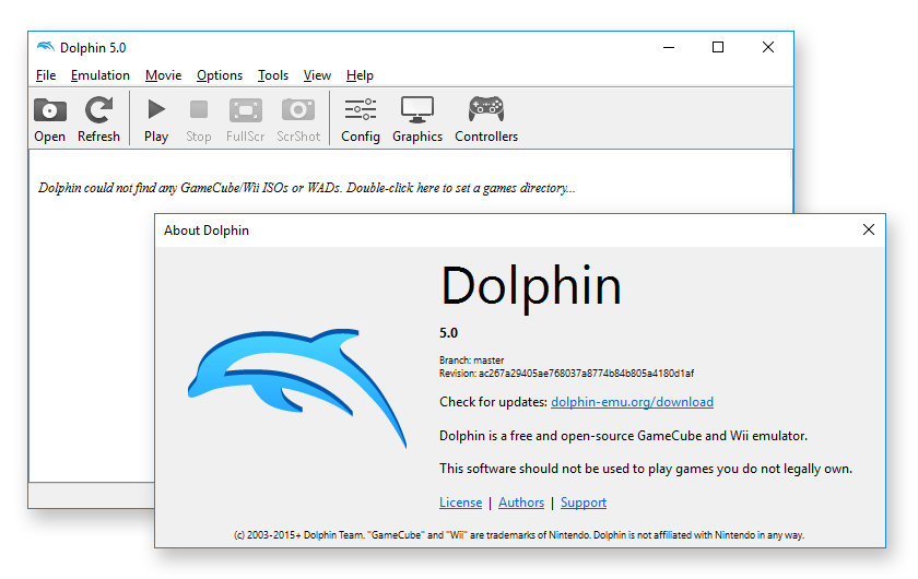 dolphin emulator not opening on mac